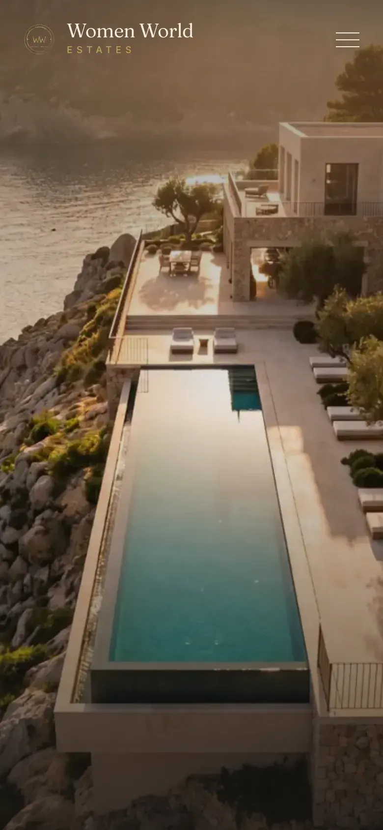Website von Women World Estates